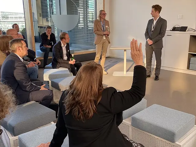 Foto aus der Diskussionsrunde